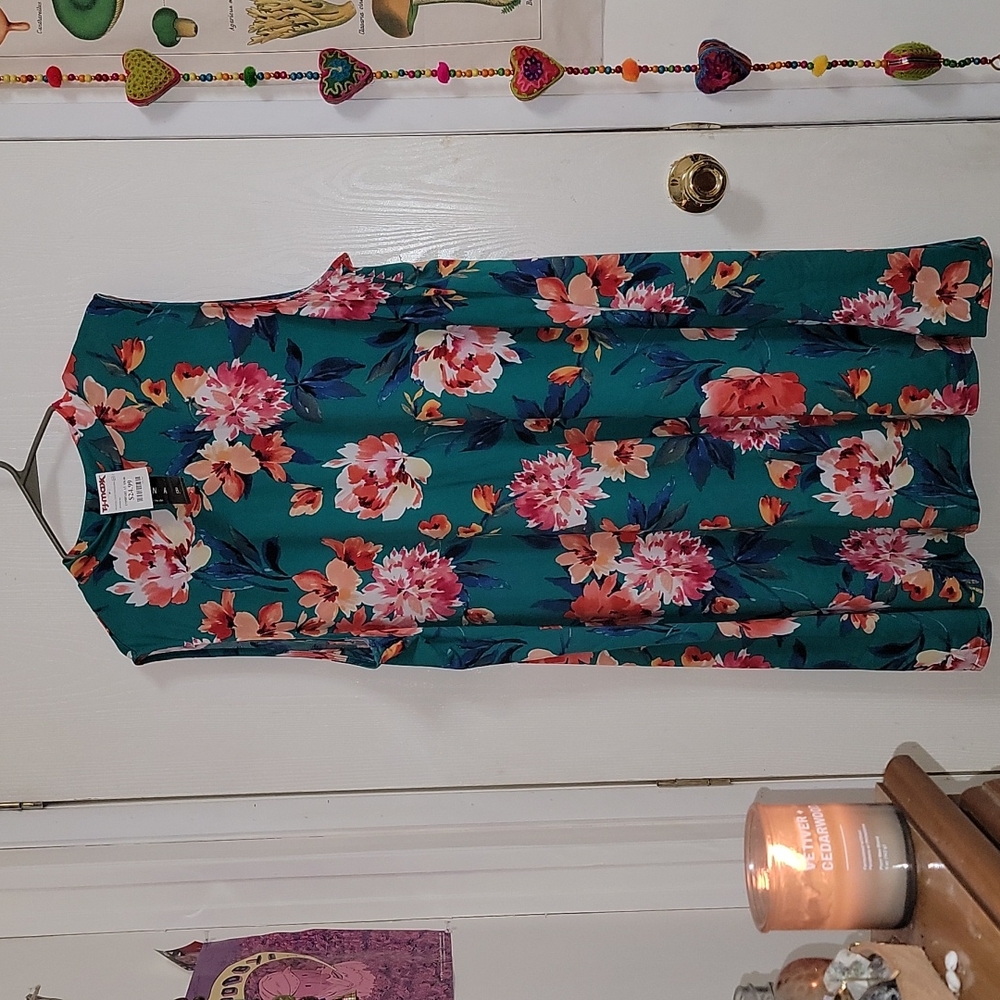 Tiana B. Green plus dress